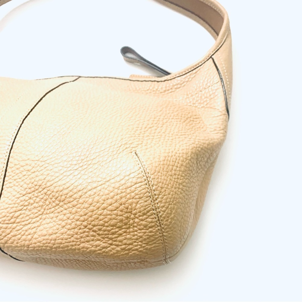 COACH Ergo Natural Tan Pebble Grain Leather Hobo Bag Vintage 11612 - Picture 11 of 13
